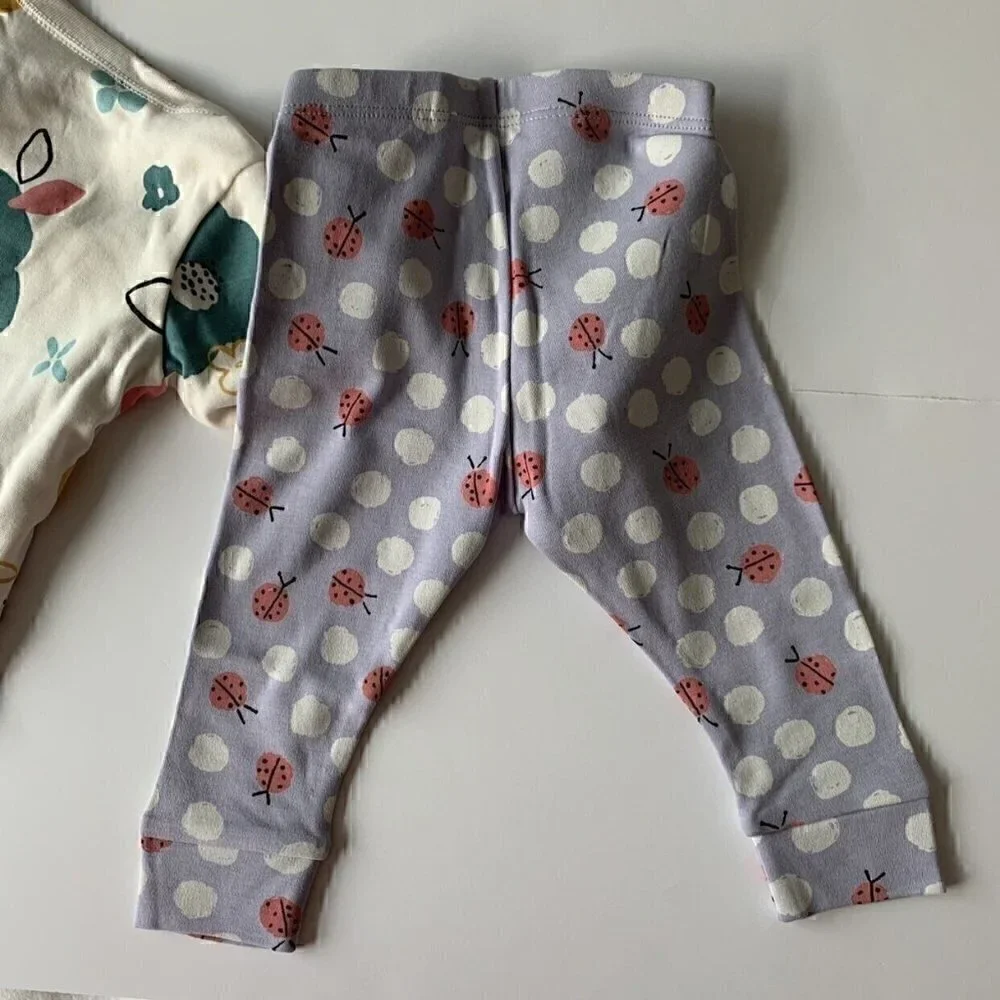 NWT Tea Collection Top And Pants Set, 0-3 Months 3-6 months